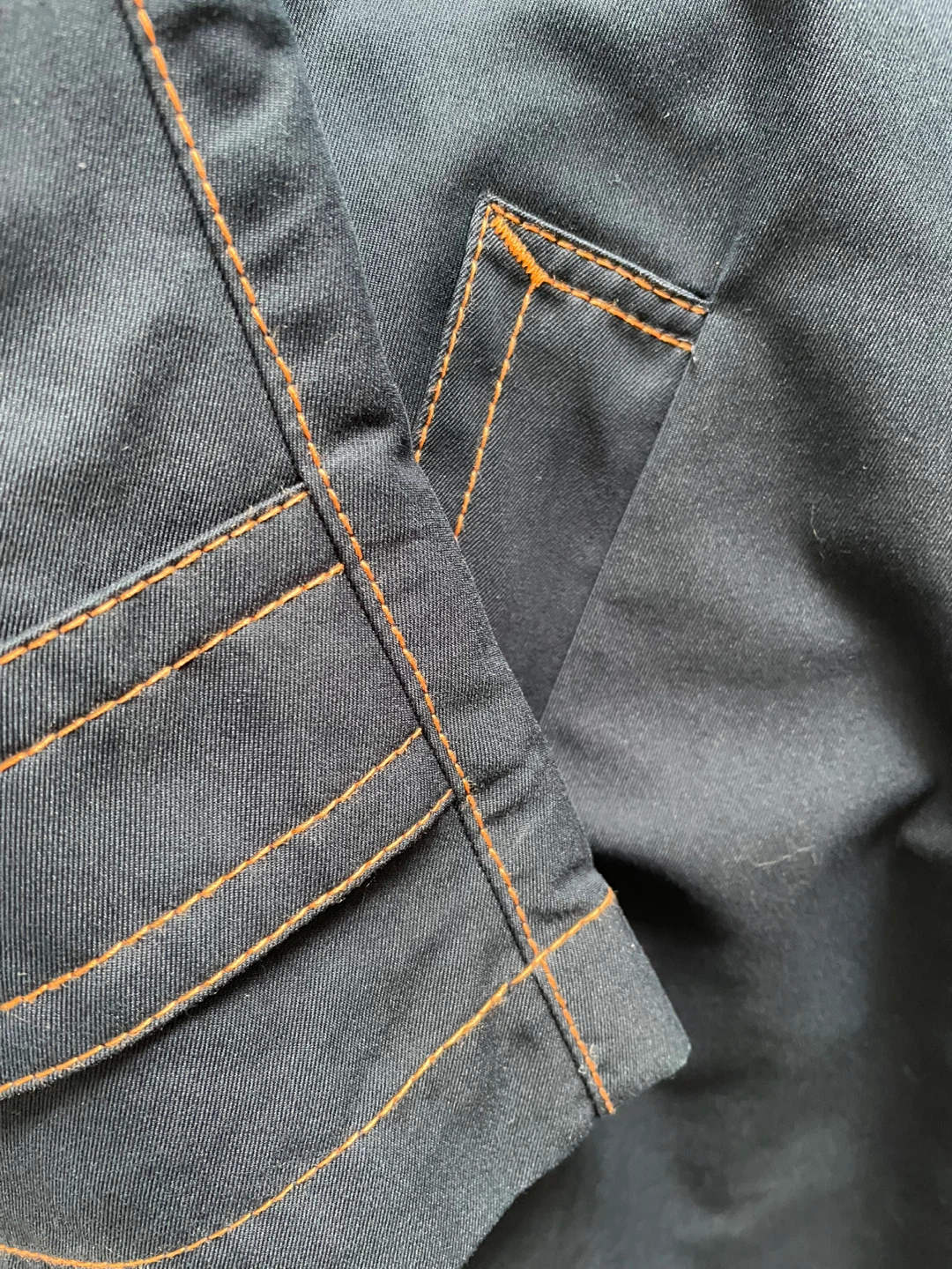 EP Navy Blue Trench Coat - photo 4