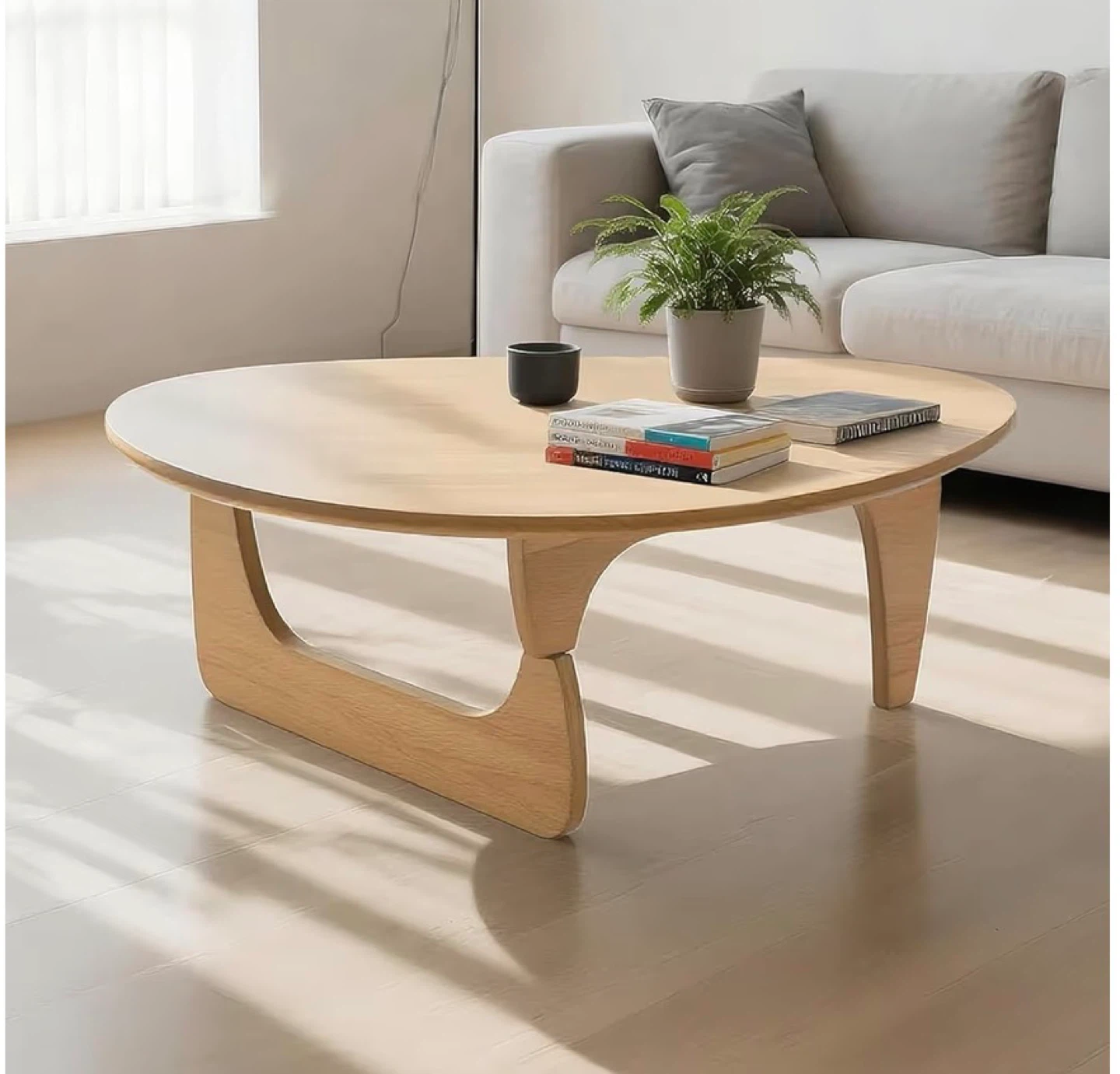 Nordic Solid Wood Coffee Table