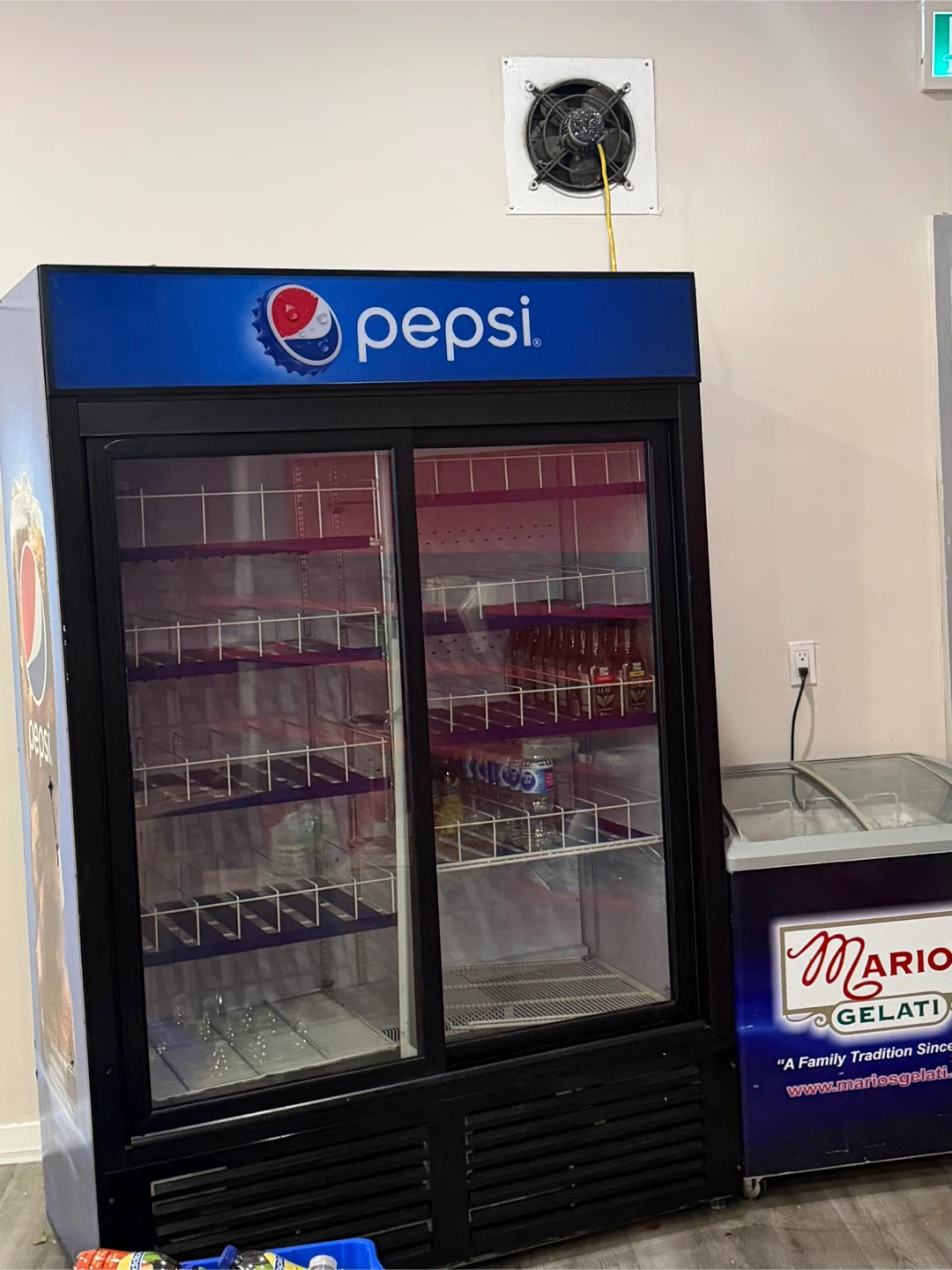 Pepsi Display Fridge