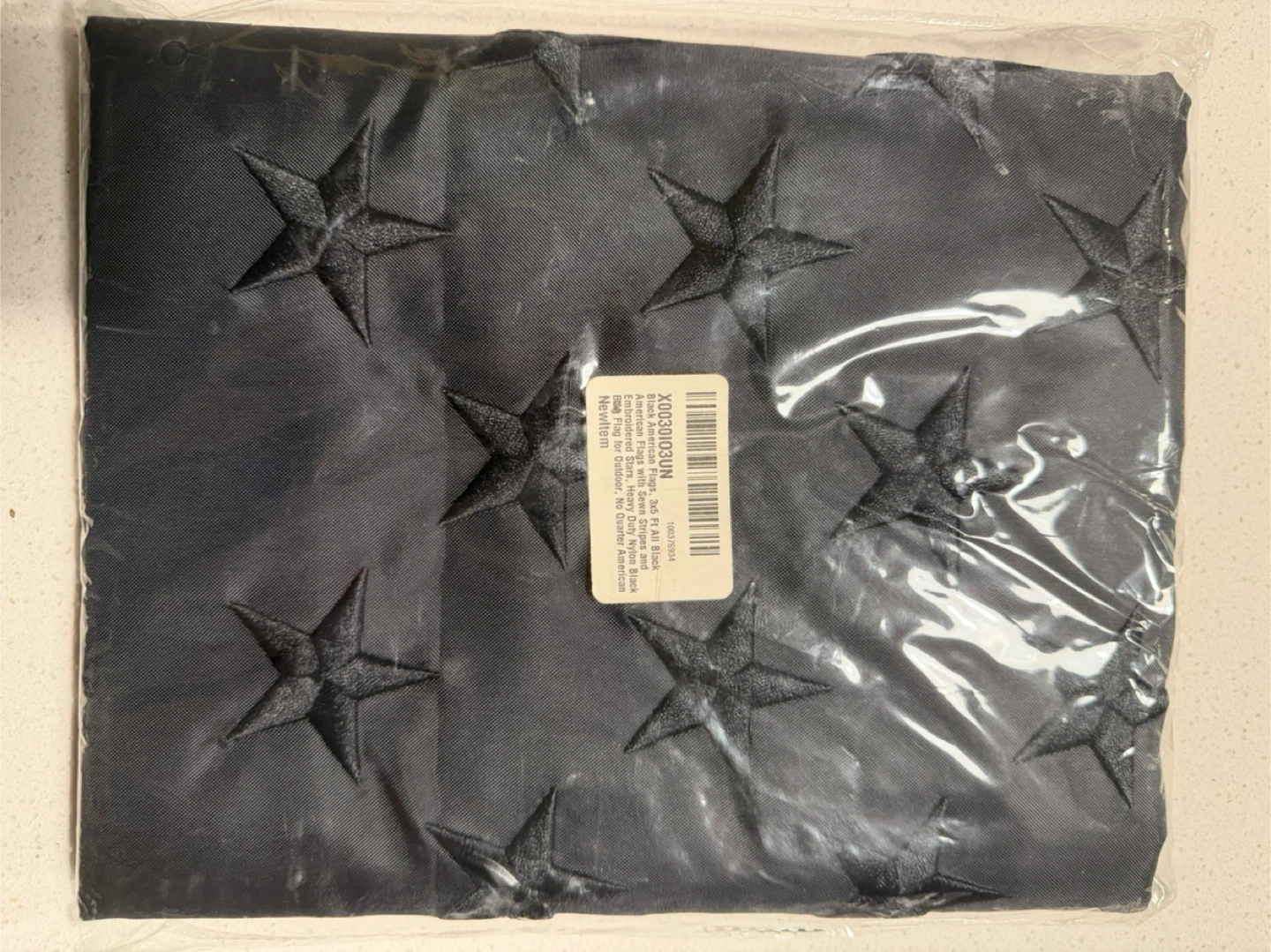 New Black American Flag 3x5 Ft
