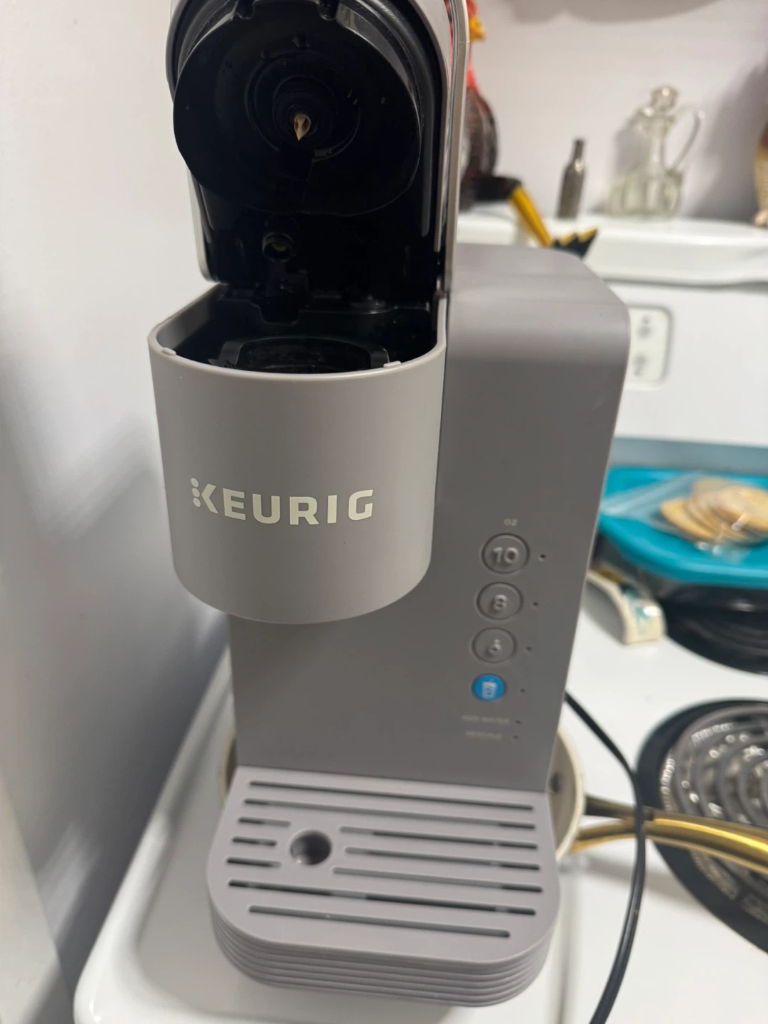 Hot and Iced. Keurig maker