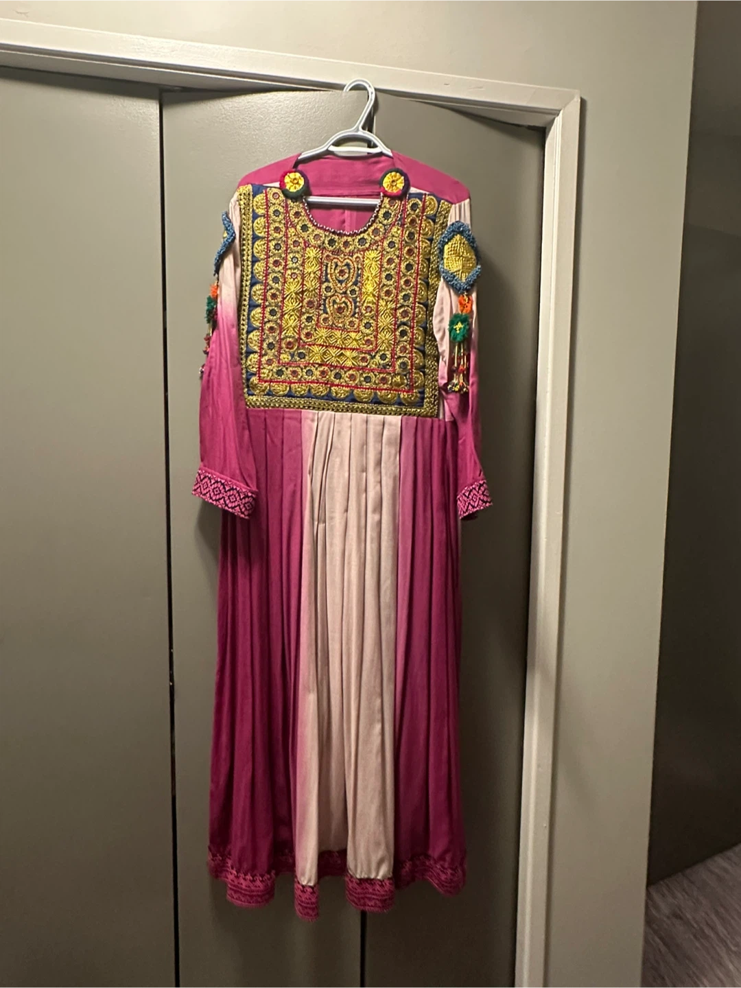 Embroidered Afghan Dress