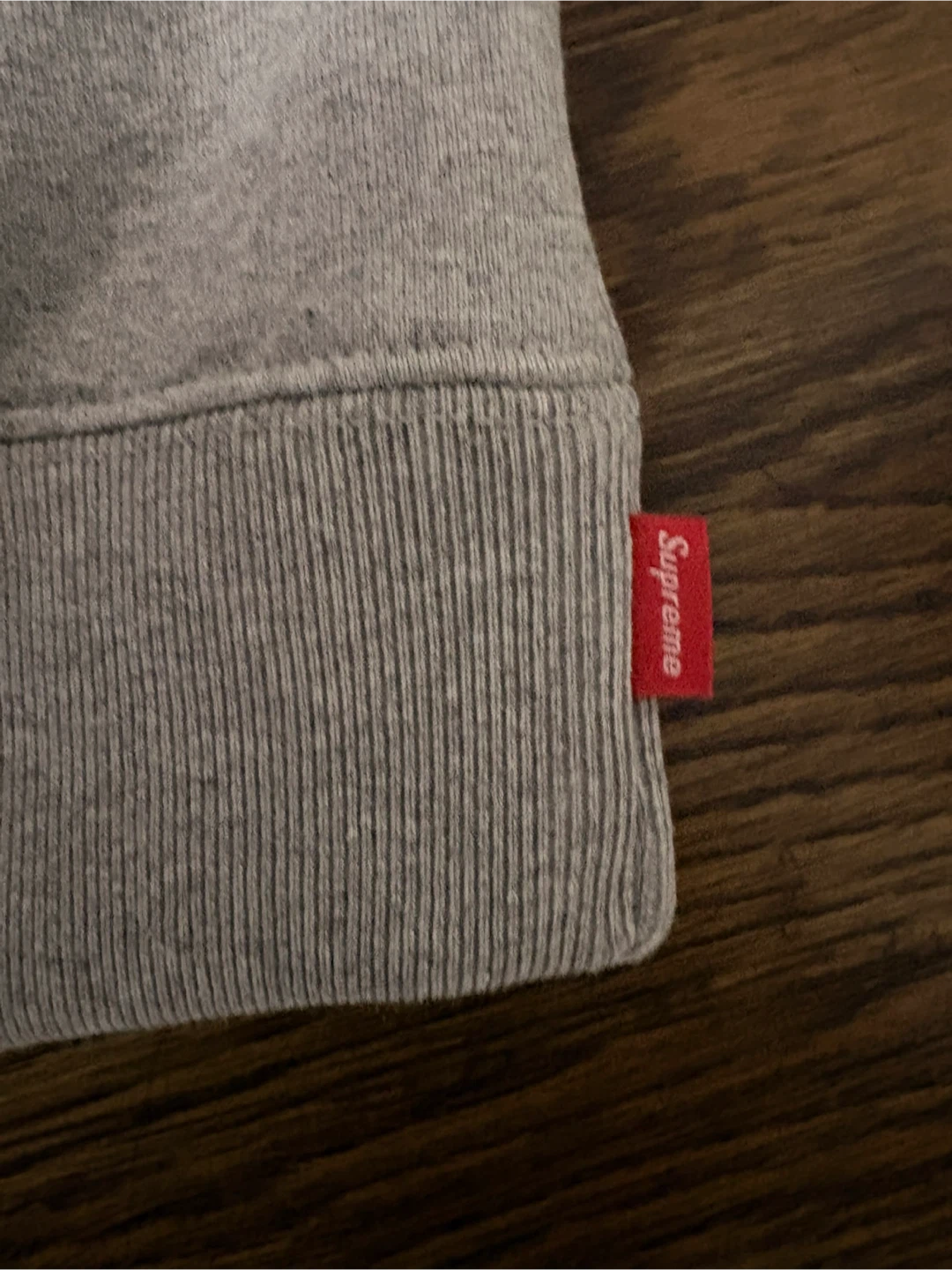 Burberry x Supreme Hoodie Gray - photo 4