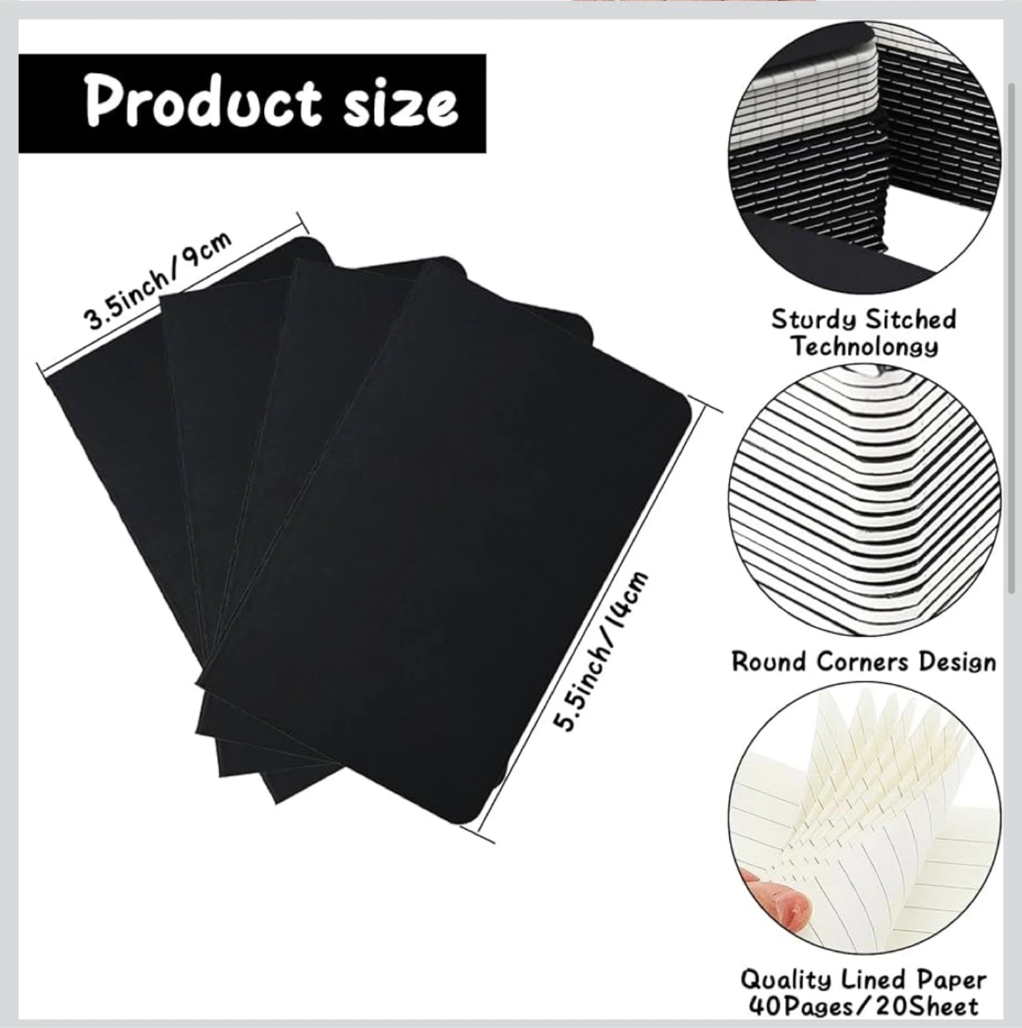 60pcs Pocket Notebooks. Price for 60pcs - photo 3