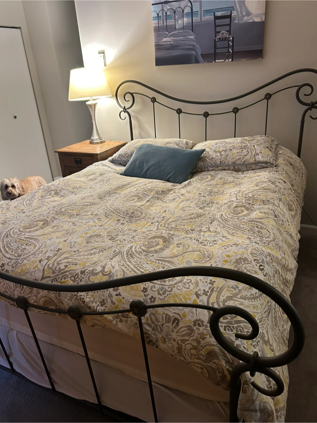 Wrought Iron Bed Frame - Queen - photo 3