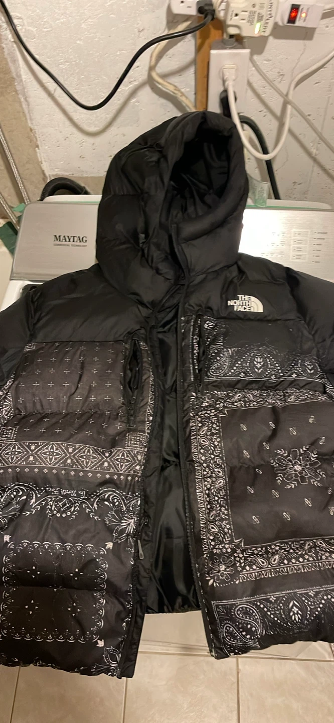 The North Face Black Puffer Jacket Size M