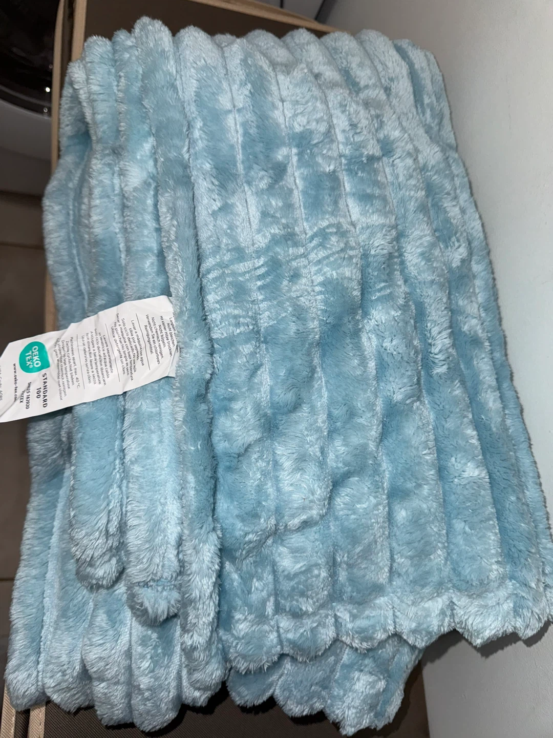 Bedsure King Size Blue Blanket (108x90) - photo 5