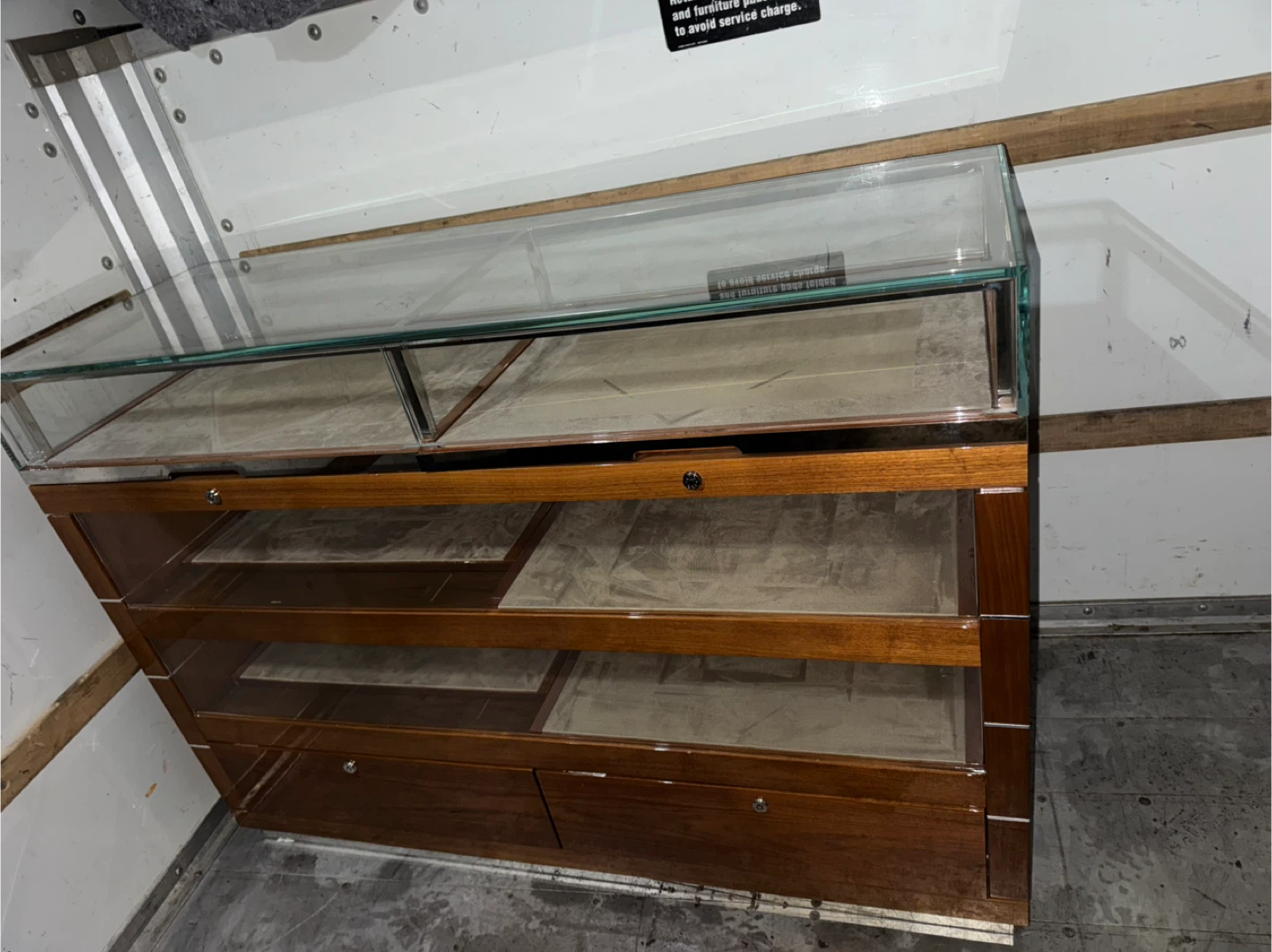 Glass Display Cabinet - photo 5