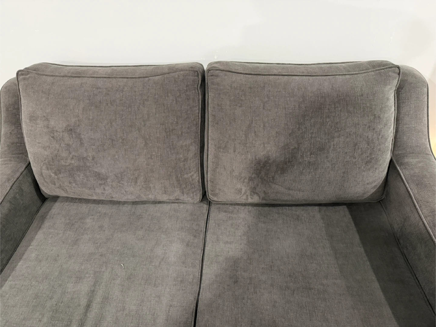 Grey Loveseat Sofa - photo 2