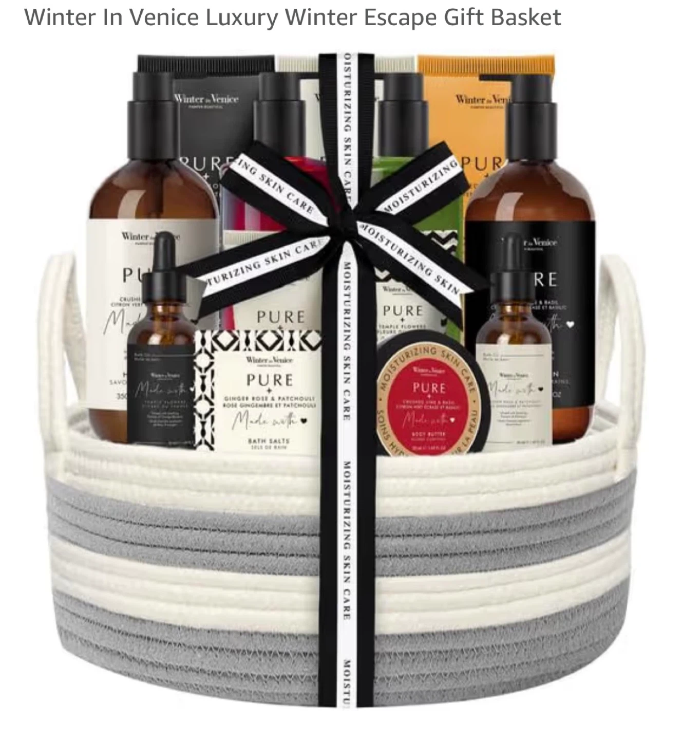 Winter In Venice Luxury Winter Escape Gift Basket
