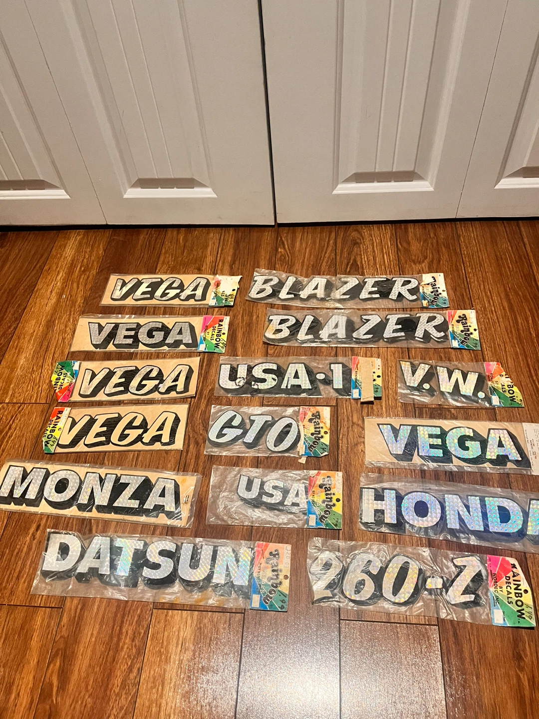 Vintage Car Decals: Vega, Blazer, Datsun, Honda & More!