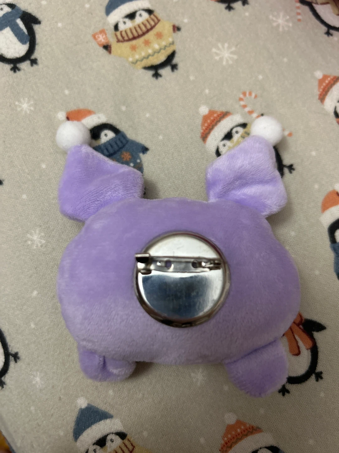 Kuromi Plush Pin - photo 2