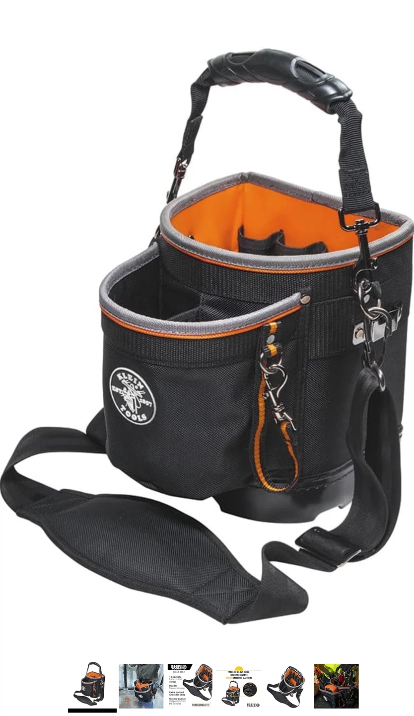Klein Tools 55419SP-14 Tool Bag (used in school only)