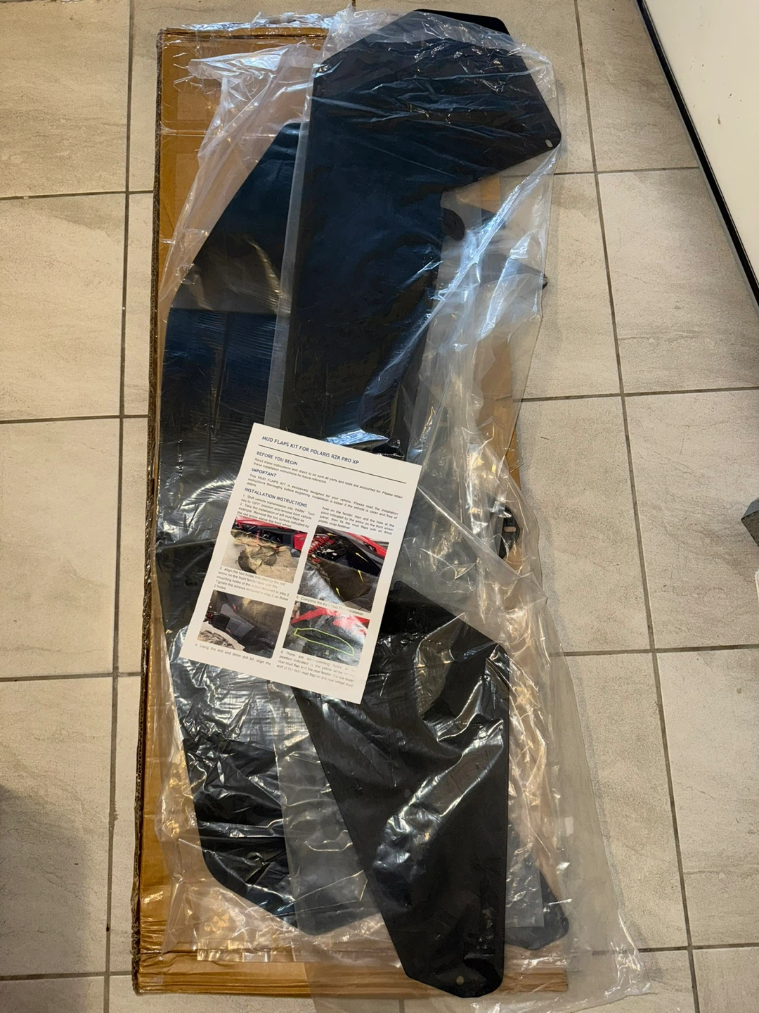 A & UTV PRO Mud Flaps for Polaris RZR PRO XP - photo 5