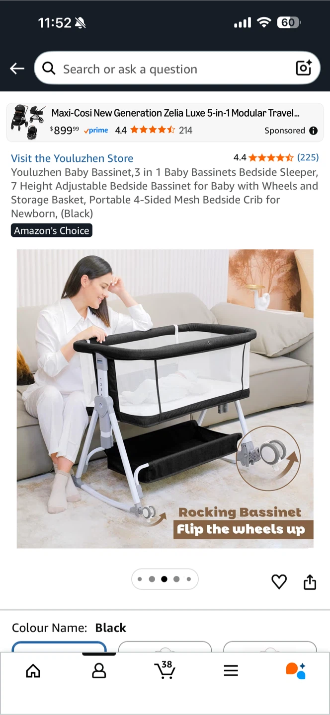 Youluzhen Baby Bassinet - last sale‼️ - photo 2