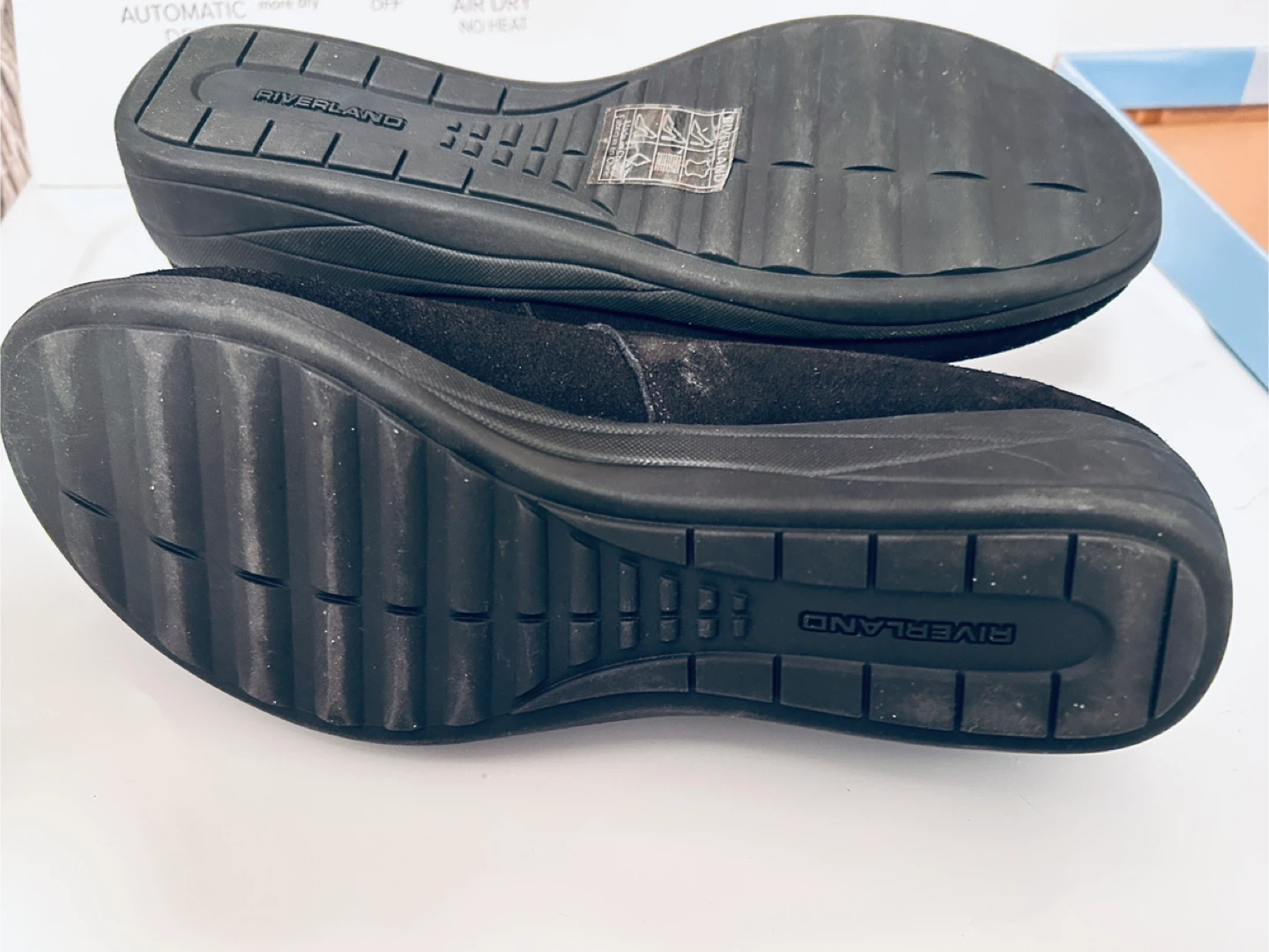 Brand new Black suede Leather Shoes: $200 retail - photo 2