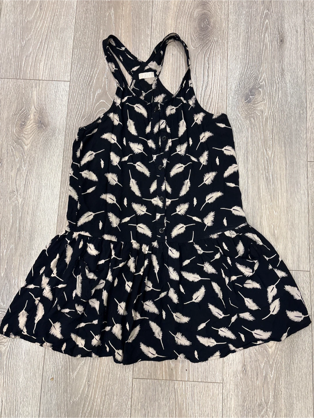Feather Print Dress - Size Small - photo 4