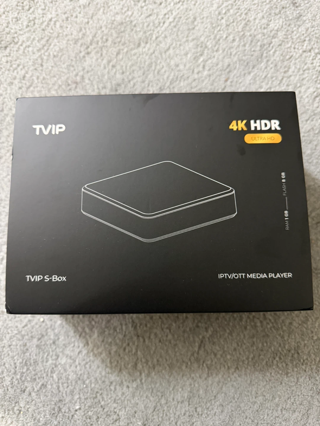 TVIP S-Box IPTV/OTT Media Player - New in Box!