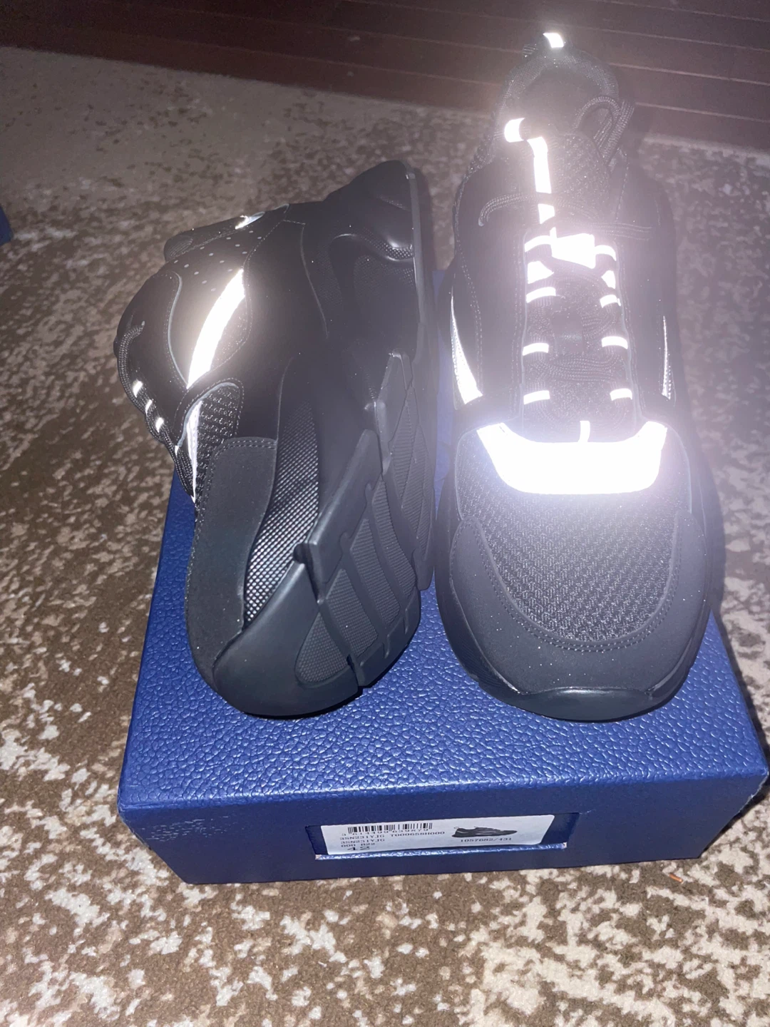 Dior Men's B22 Sneaker - Black (Size 9) - photo 5