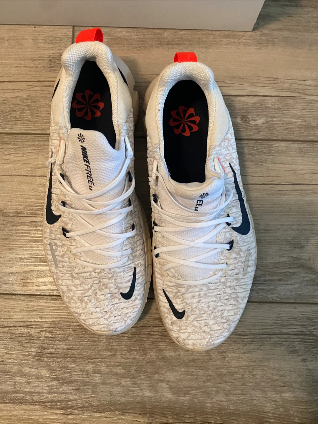 Nike Free RN 5.0 White Sneakers