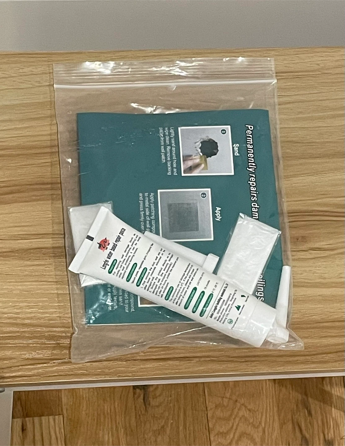 New Wall Repair Patch