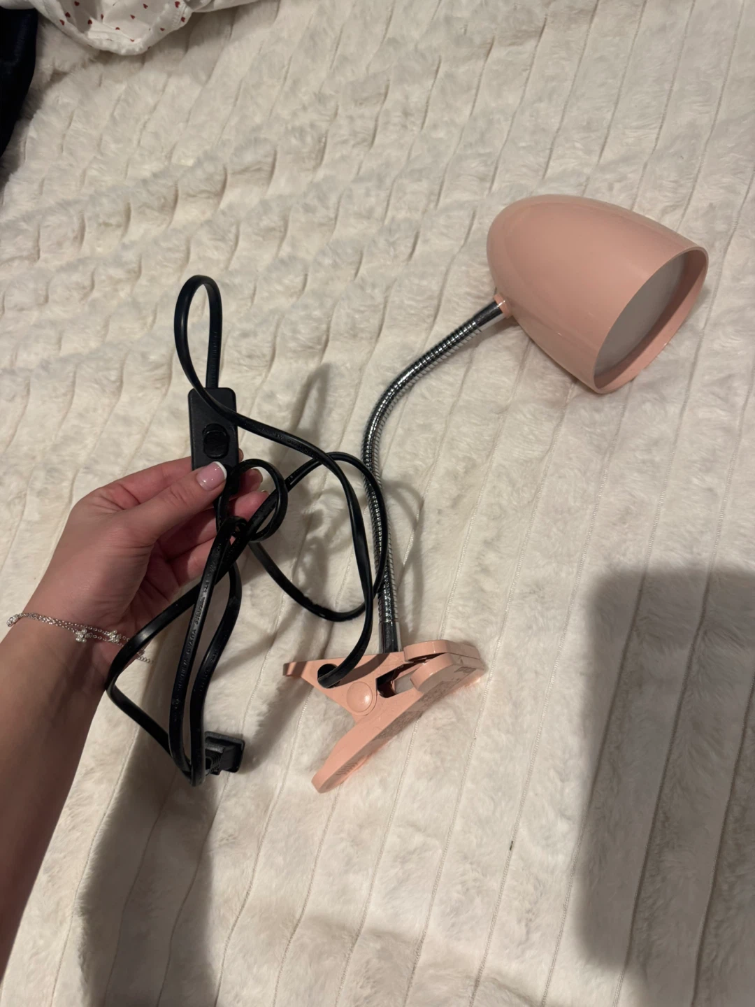 Pink Clip-On Desk Lamp - photo 2