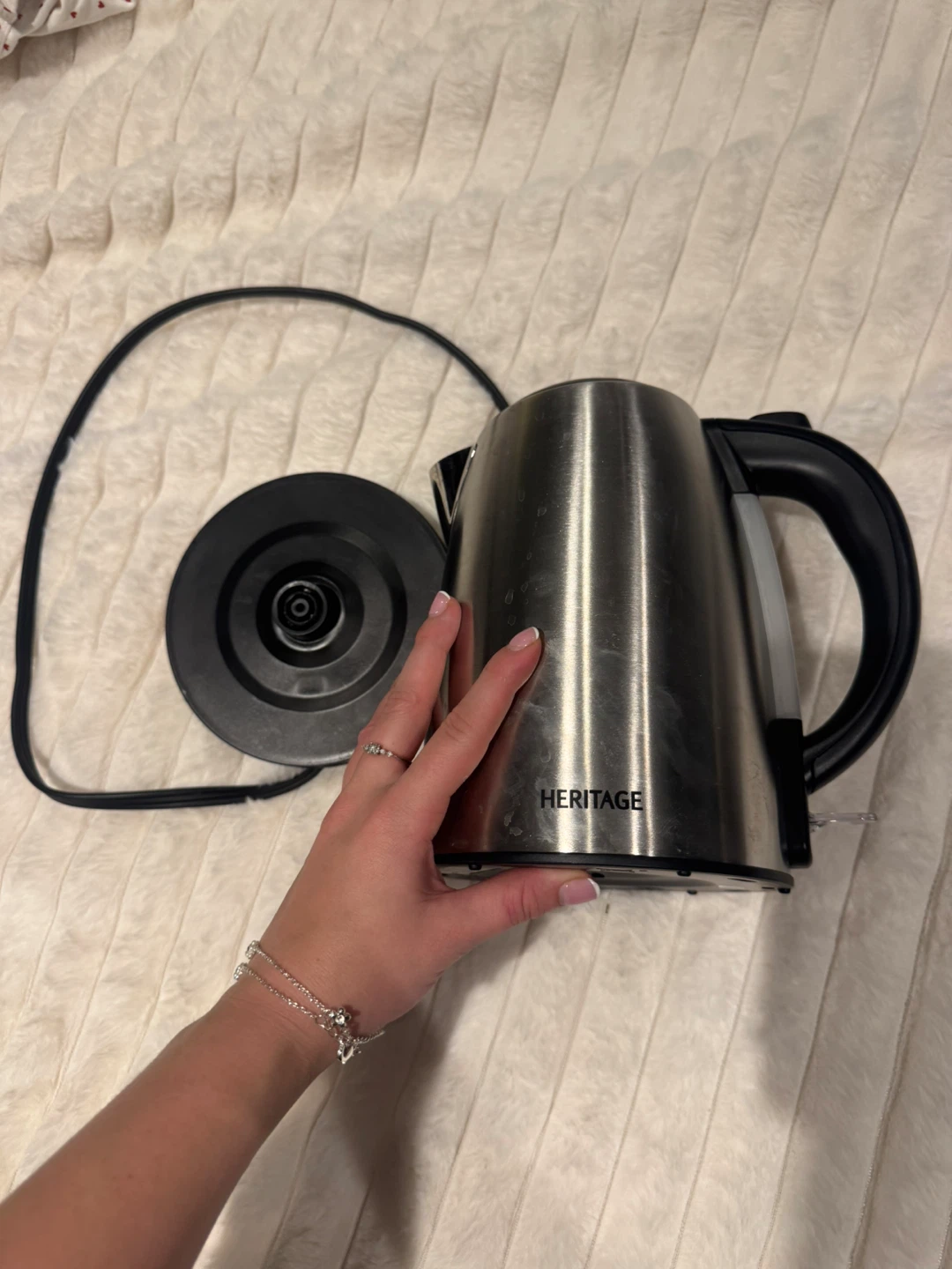 Heritage Stainless Steel Electric Kettle
