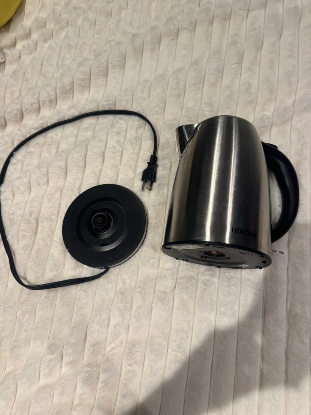 Heritage Stainless Steel Electric Kettle - photo 2