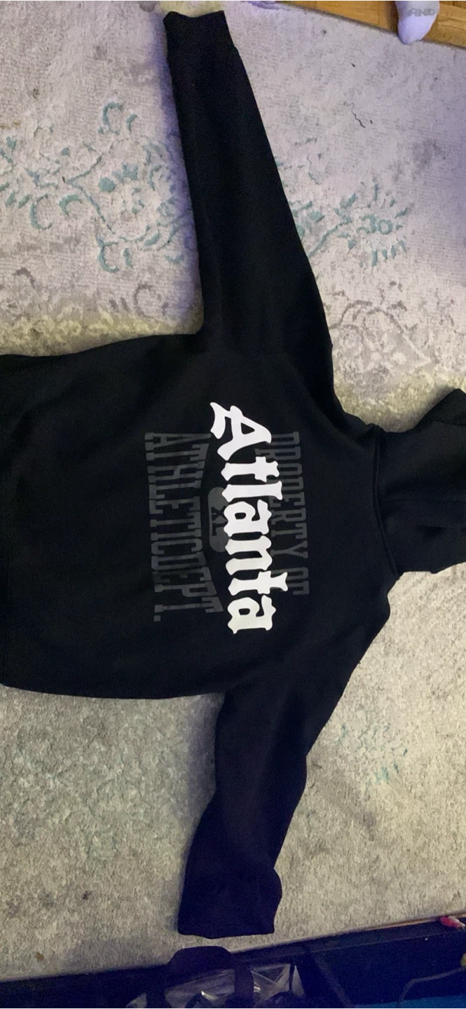 Atlanta Athletic Dept. Black Hoodie