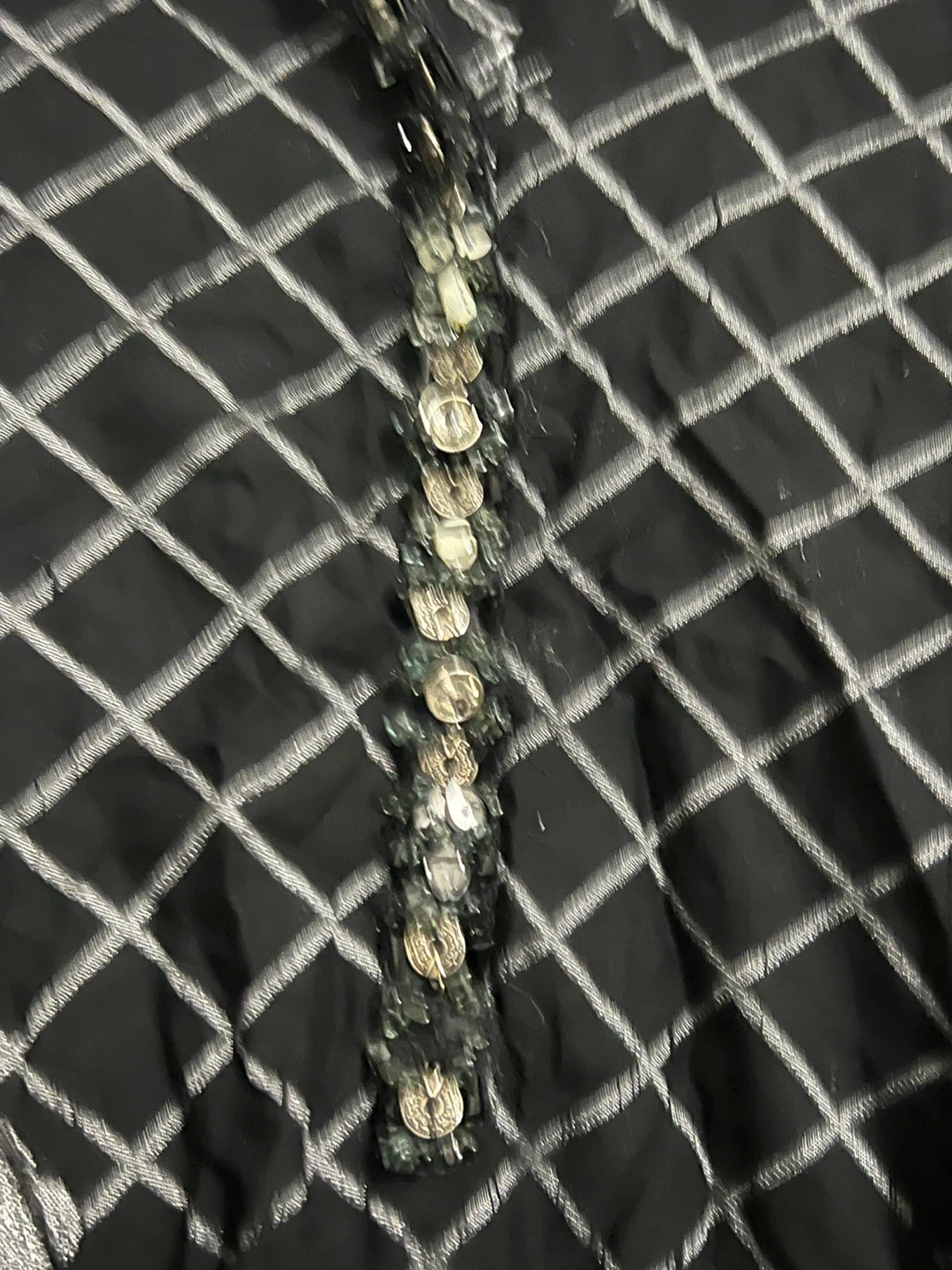 Limelight Black & Silver Patterned Top - photo 4