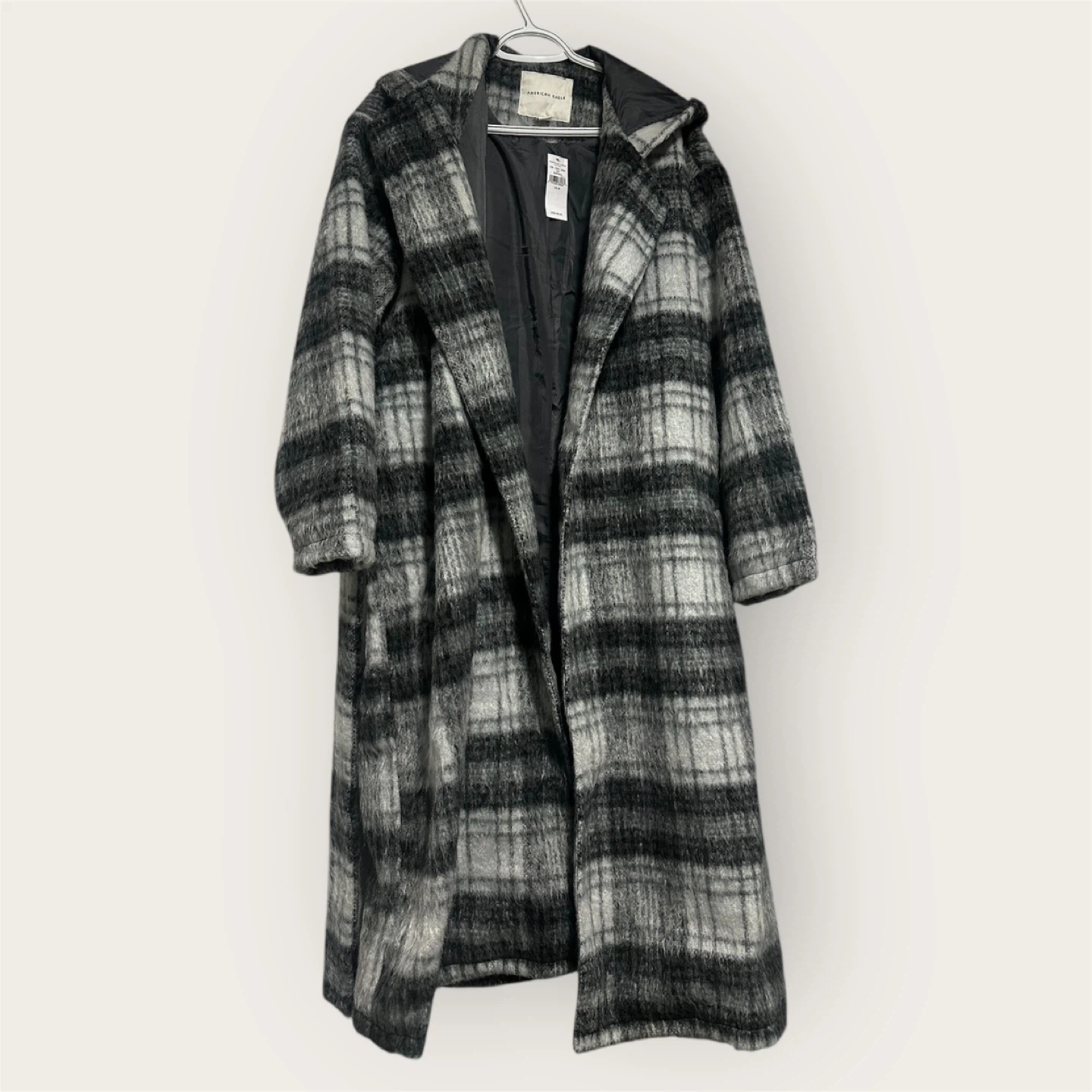 American Eagle Plaid Coat - Size M