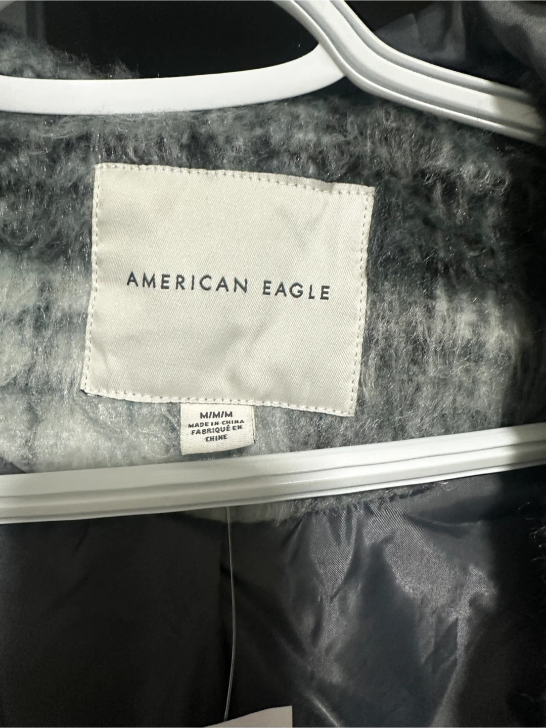 American Eagle Plaid Coat - Size M - photo 5