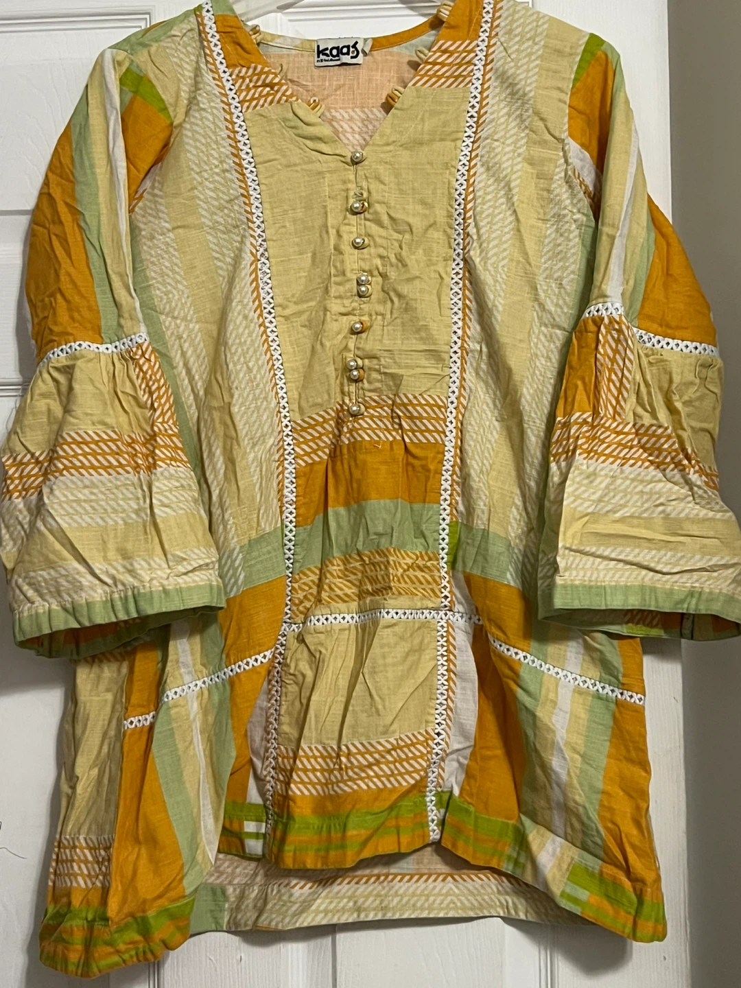 Kaas by Gul Ahmed Tunic - Size L