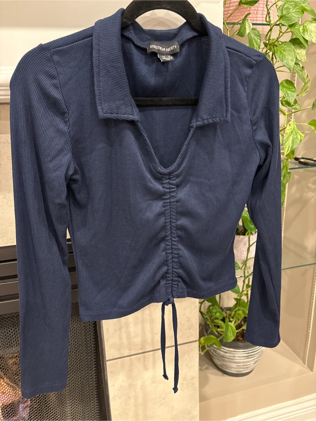 Streetwear Society Blue Top - Size M - photo 2