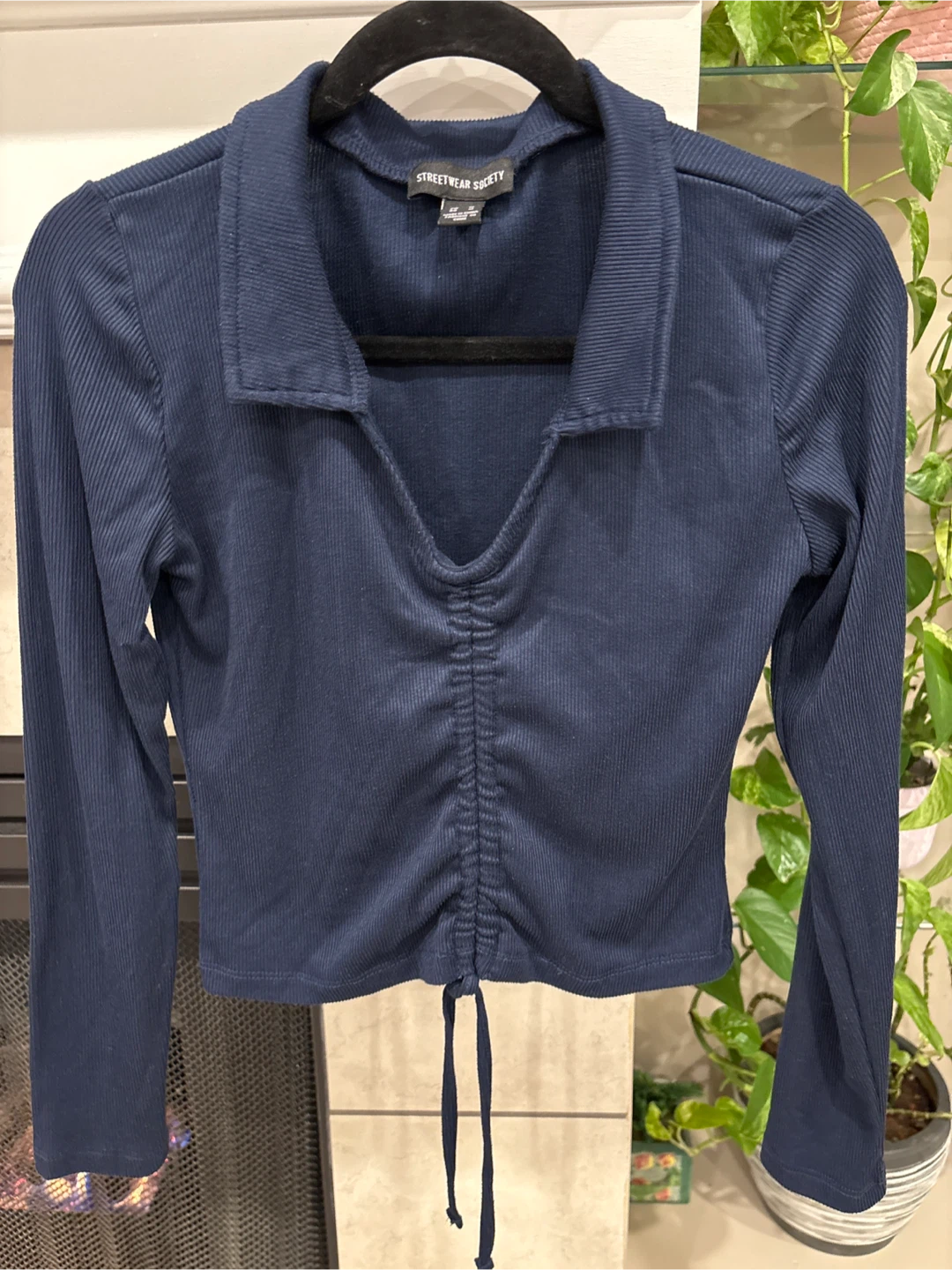 Streetwear Society Blue Top - Size M