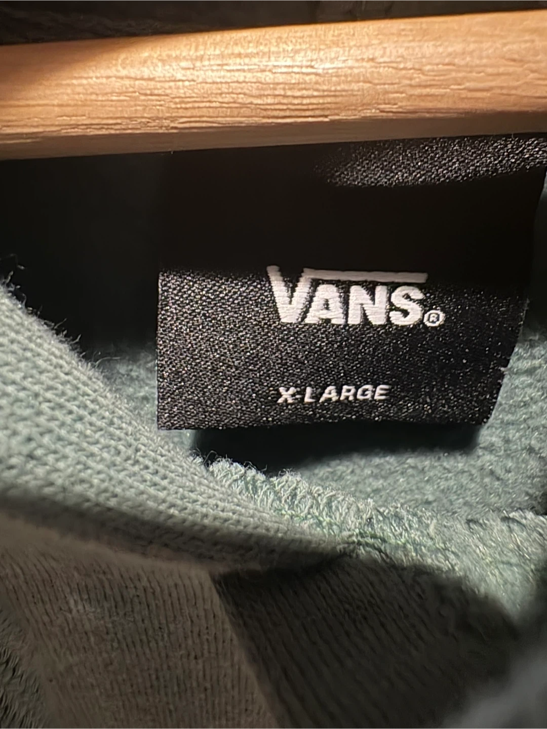Vans X-Large Green Hoodie - photo 2