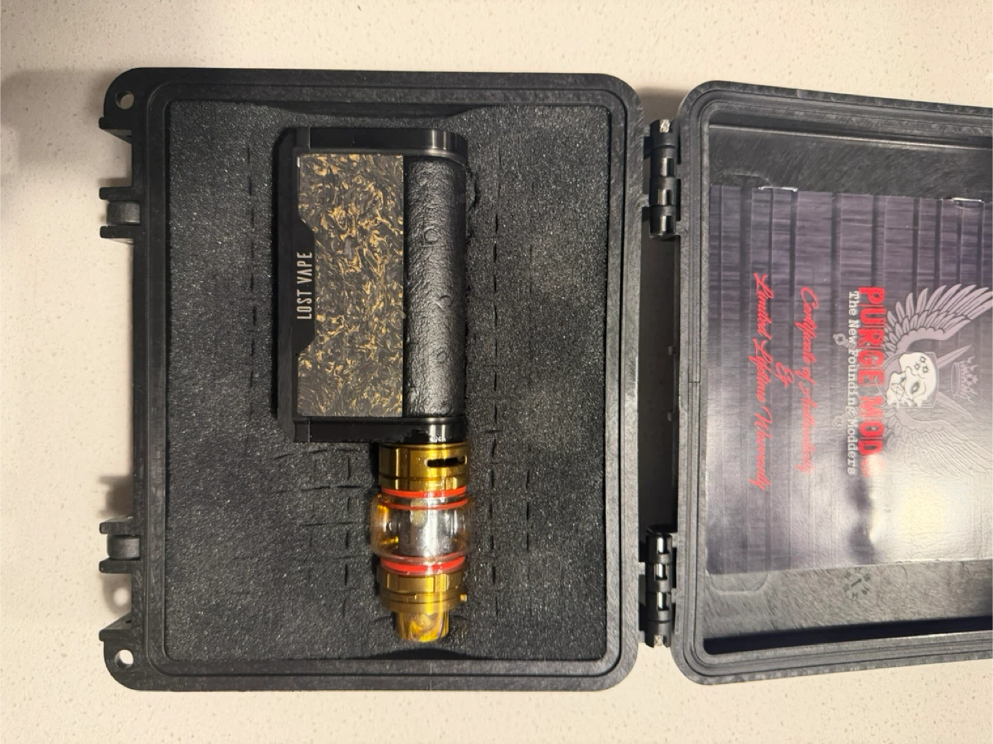 Lost Vape by Purge Mods Vape