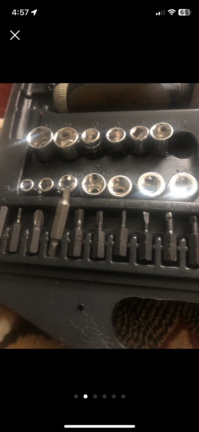 Socket and Screwdriver Bit Set