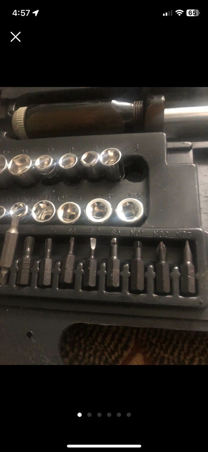 Socket and Screwdriver Bit Set - photo 3