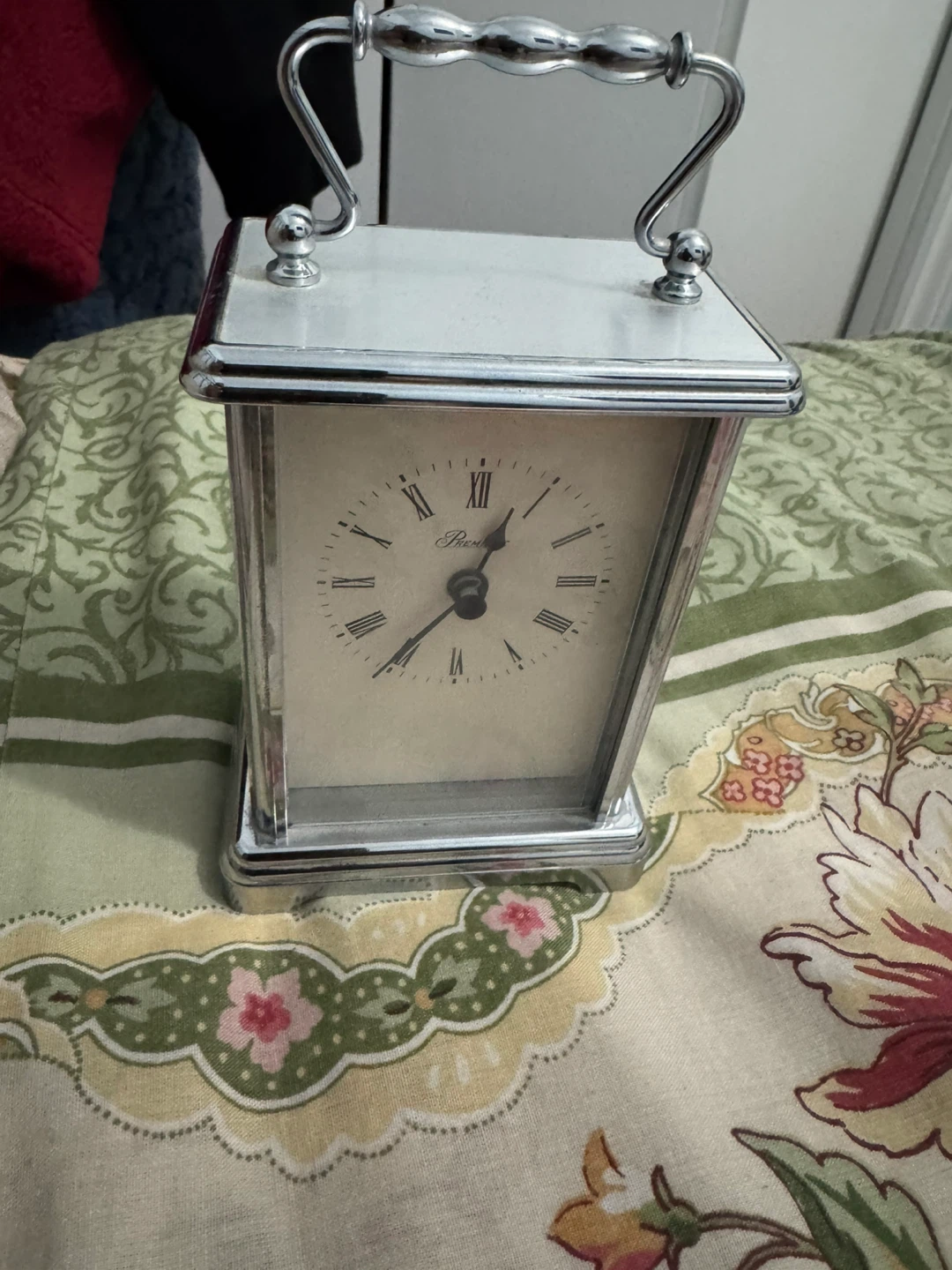 Premier Carriage Clock - Silver