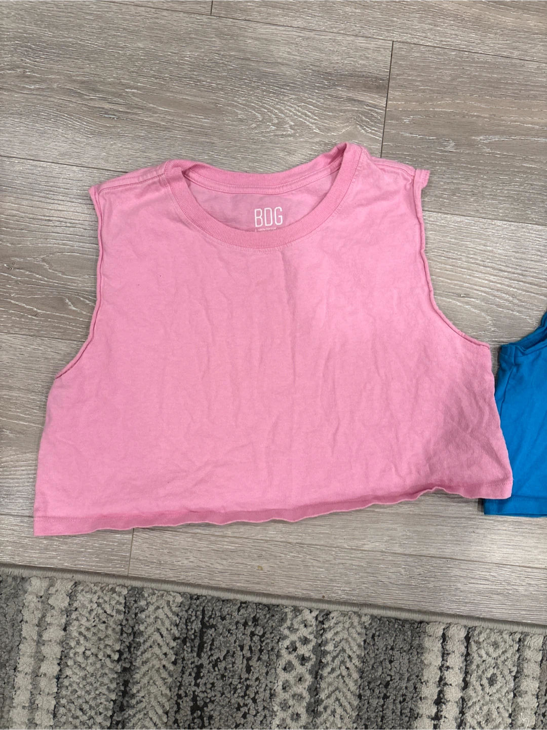 Twik & BDG Cropped Tank Tops - Size M & S - photo 2