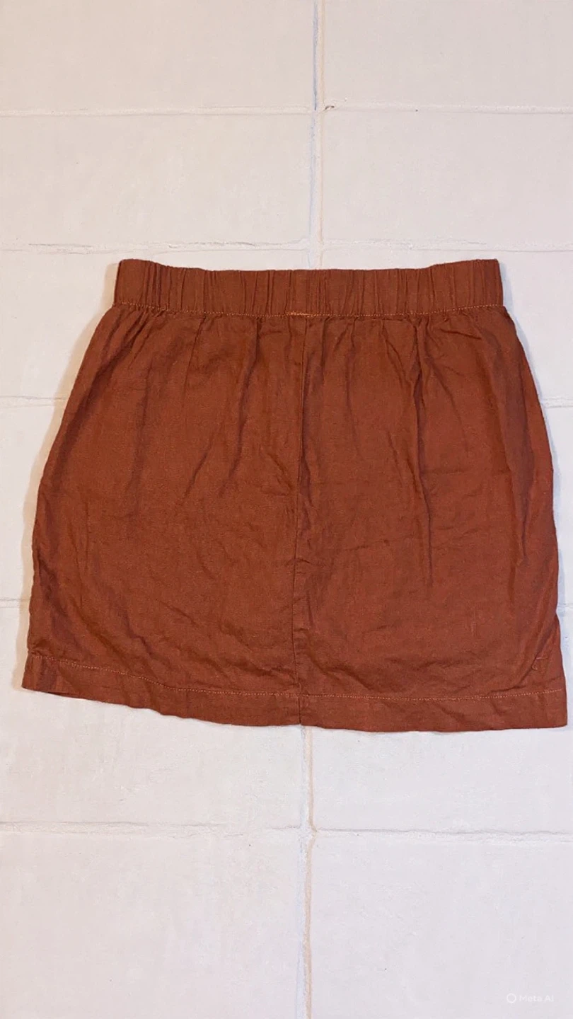 Burnt Orange/ Medium Olive tones Mini Skirts - photo 2