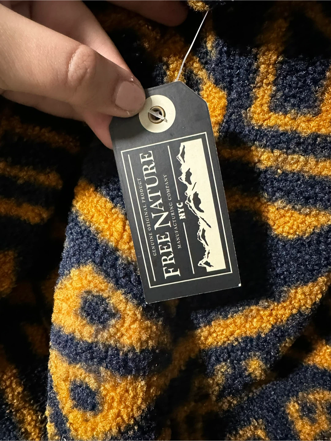 Free Nature Aztec Fleece Jacket - Size L - photo 4