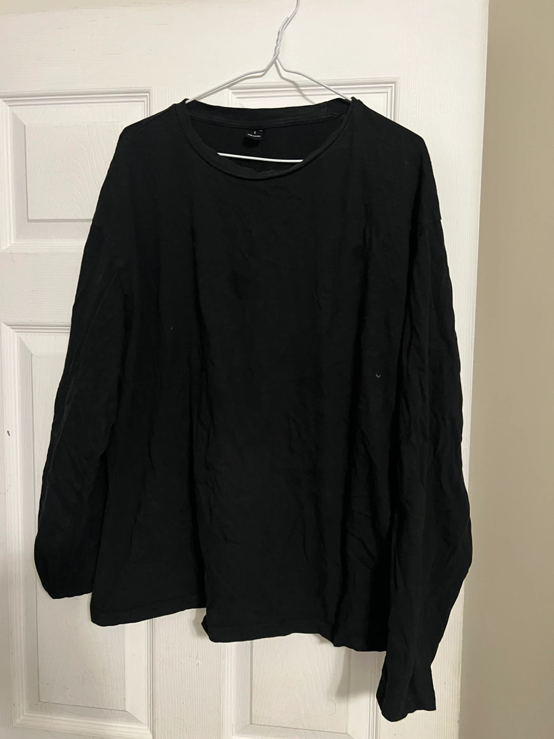 Shein Black Long Sleeve Shirt - Size L - photo 2