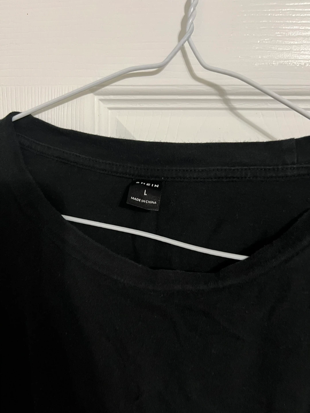 Shein Black Long Sleeve Shirt - Size L - photo 3