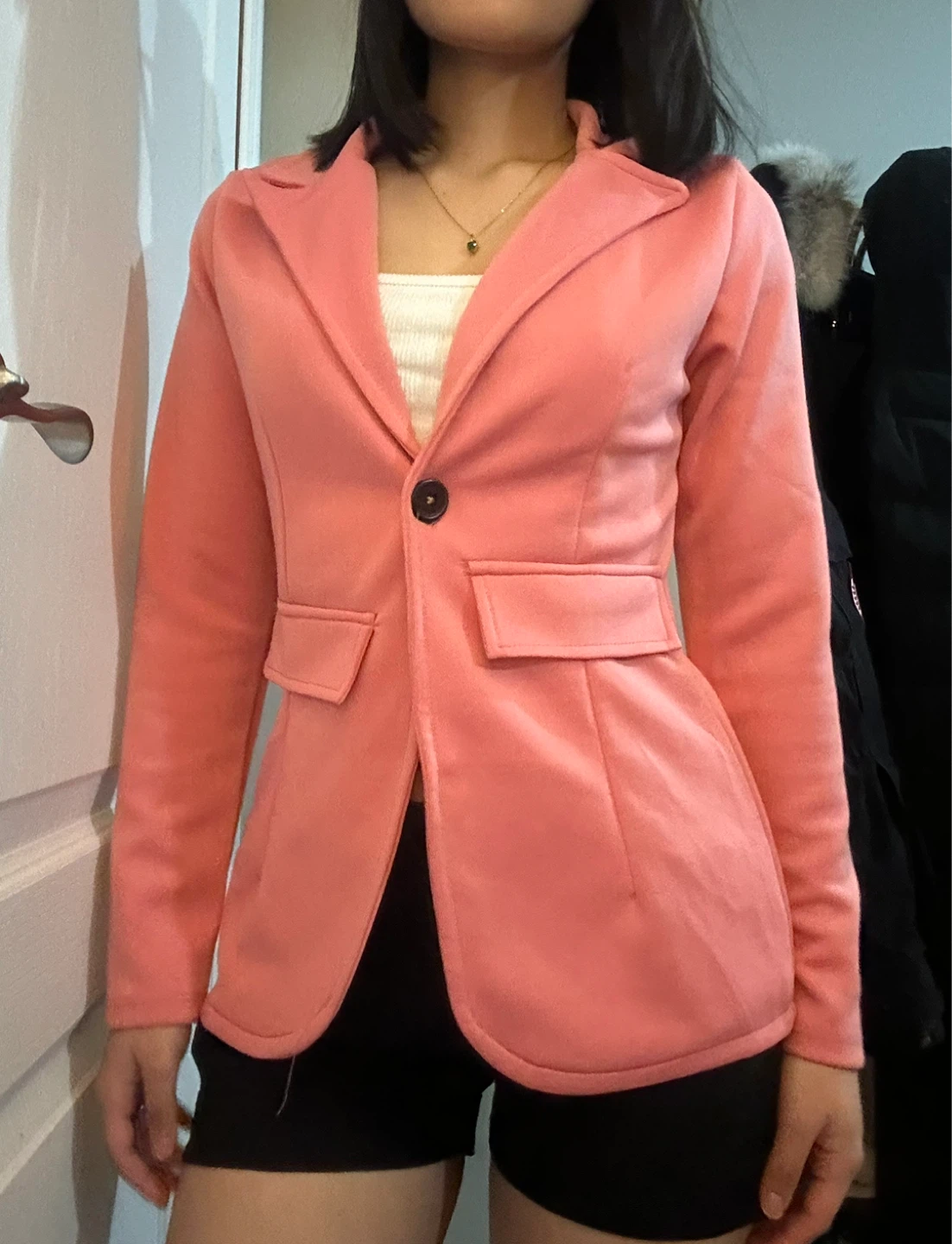 🏆 Pink Blazer - Size Small
