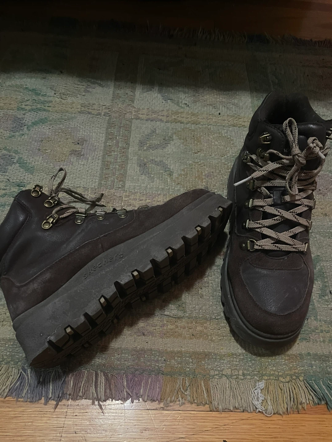 Skechers Brown Hiking Boots - photo 3