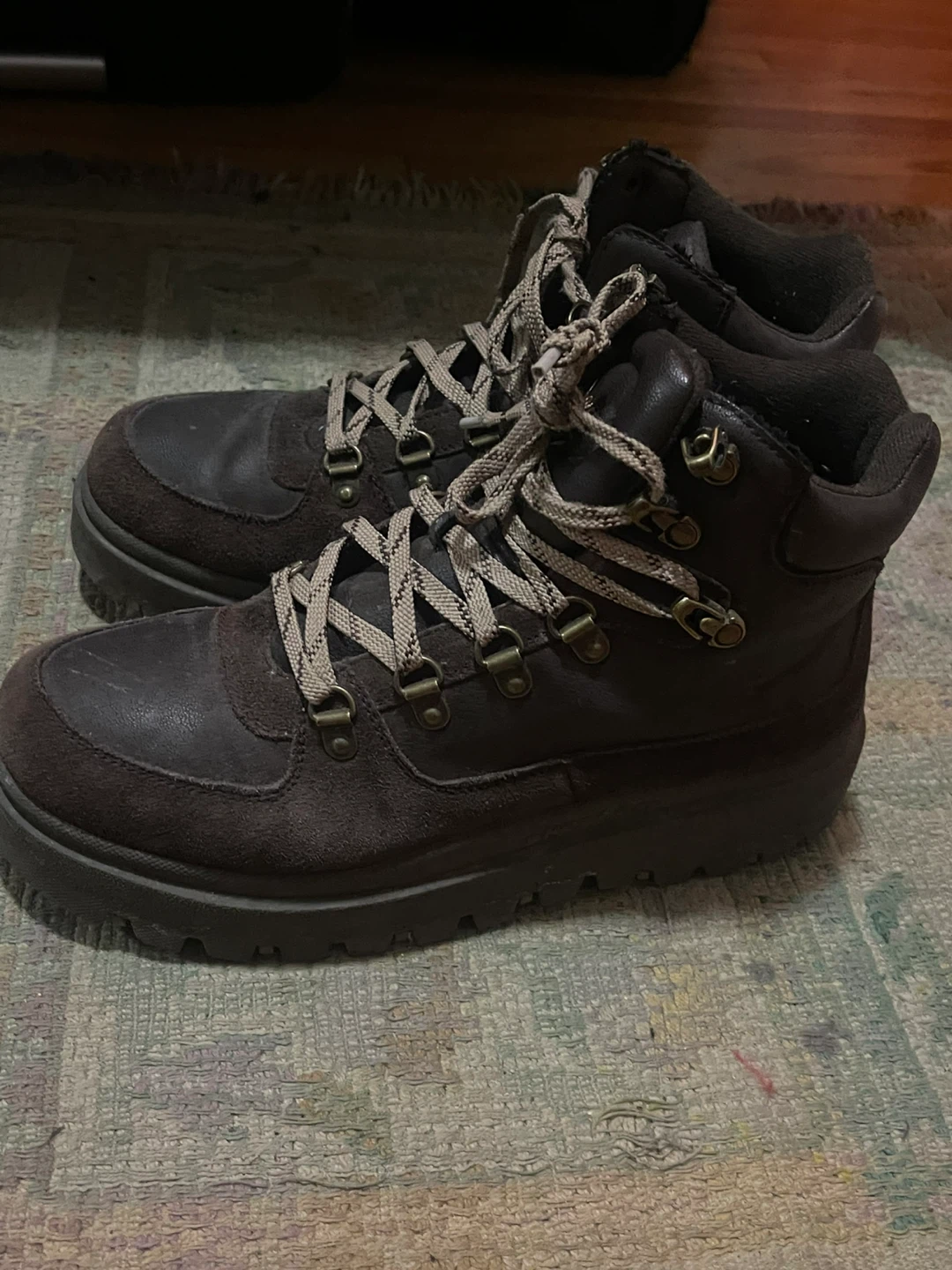 Skechers Brown Hiking Boots