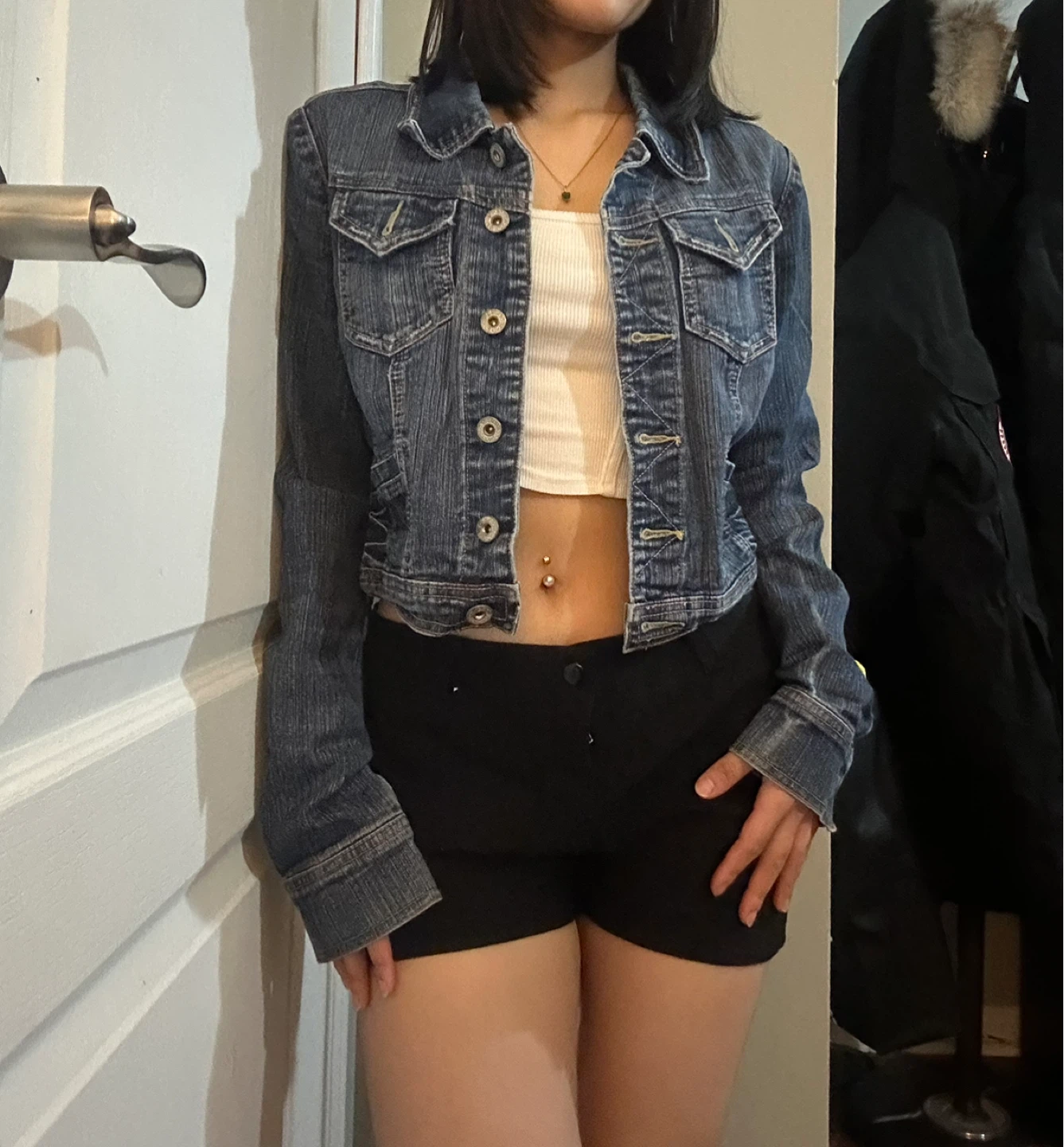 🏆 SEDUCTIONS Denim Jacket - Size M