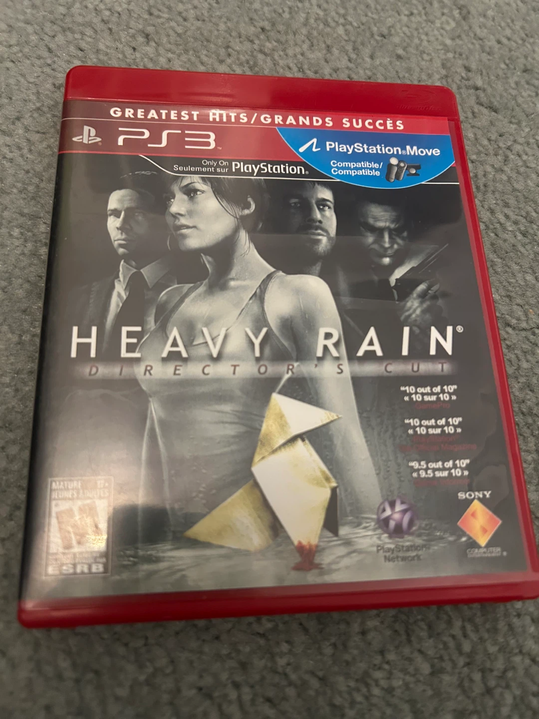 Heavy Rain (PS3 PlayStation 3) [MINT Condition]